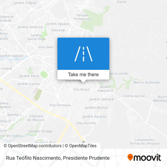 Rua Teófilo Nascimento map