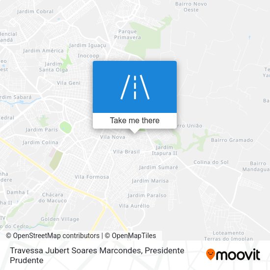 Travessa Jubert Soares Marcondes map