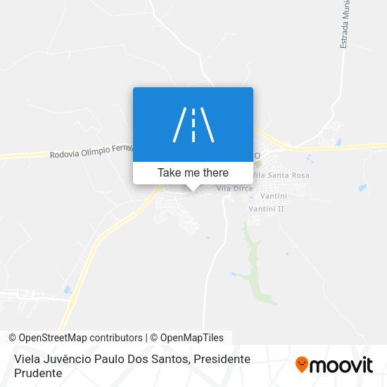 Viela Juvêncio Paulo Dos Santos map