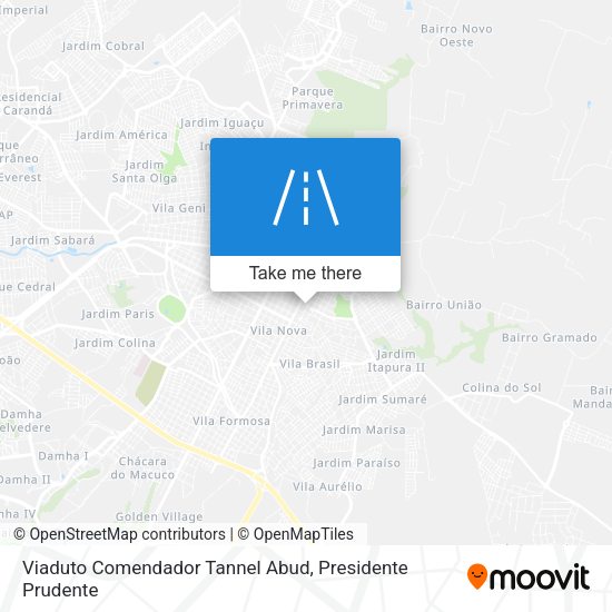 Viaduto Comendador Tannel Abud map