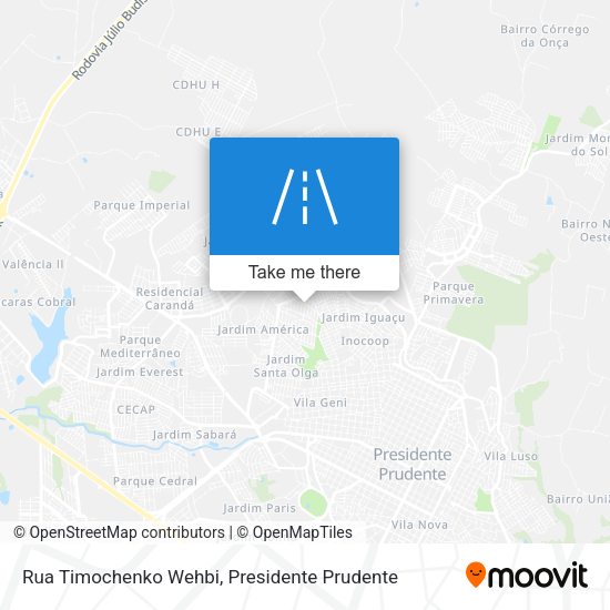 Rua Timochenko Wehbi map