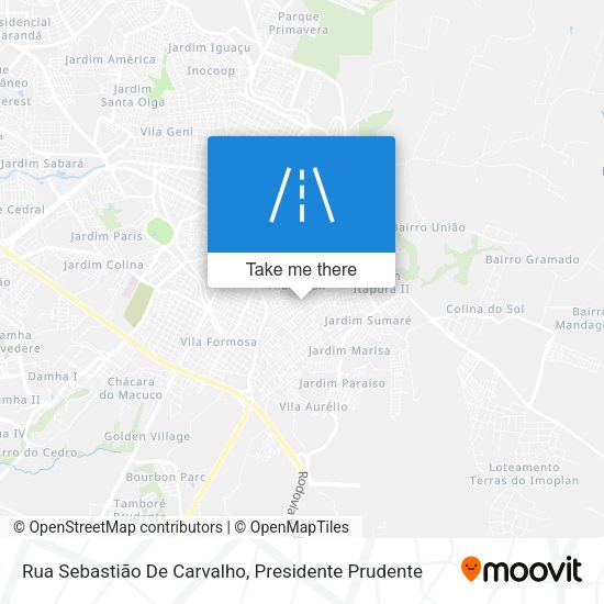 Rua Sebastião De Carvalho map
