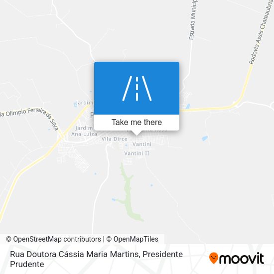 Rua Doutora Cássia Maria Martins map