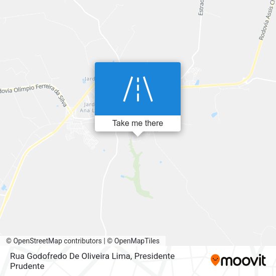 Rua Godofredo De Oliveira Lima map