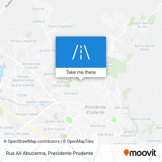 Rua Ali Abucarma map