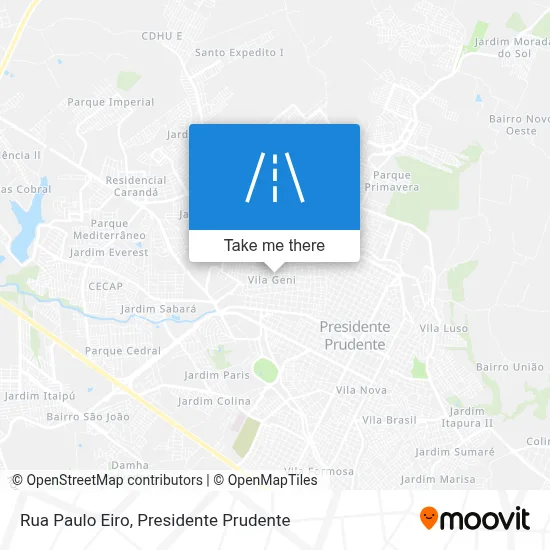 Rua Paulo Eiro map