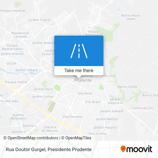 Rua Doutor Gurgel map