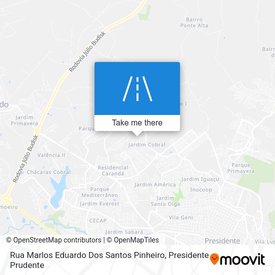 Rua Marlos Eduardo Dos Santos Pinheiro map
