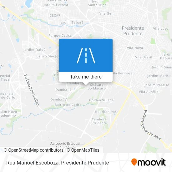 Rua Manoel Escoboza map