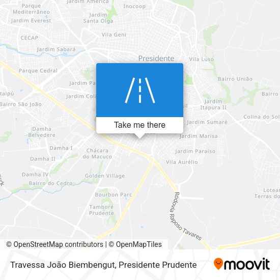 Travessa João Biembengut map