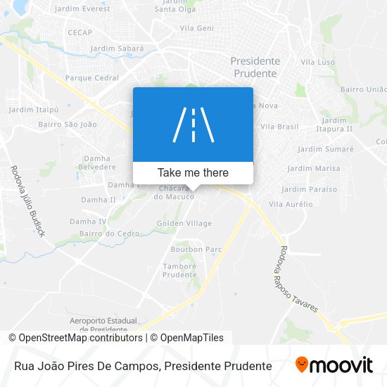 Rua João Pires De Campos map