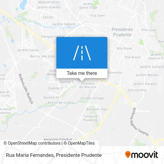 Rua Maria Fernandes map