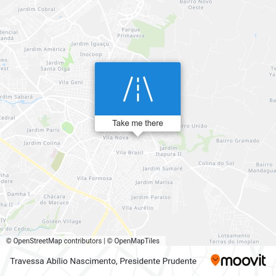 Travessa Abílio Nascimento map