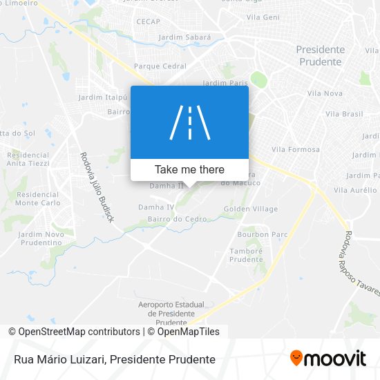 Rua Mário Luizari map