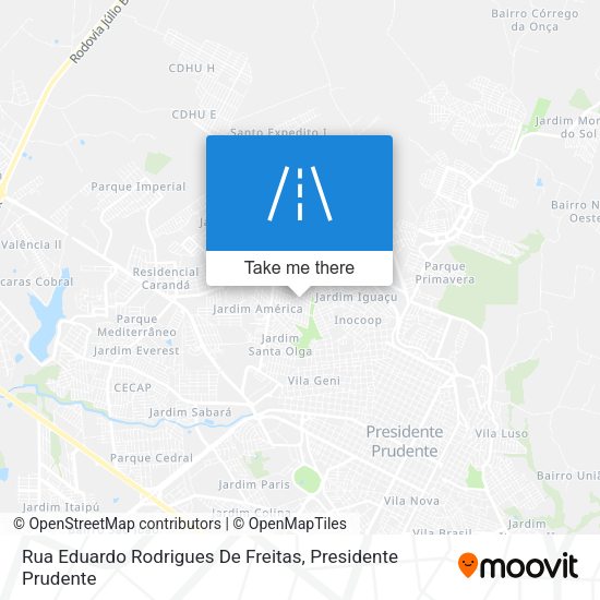 Rua Eduardo Rodrigues De Freitas map