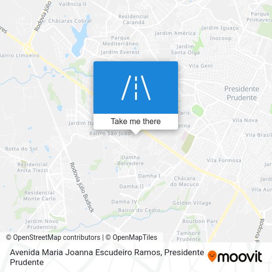 Avenida Maria Joanna Escudeiro Ramos map