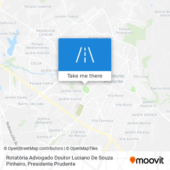 Rotatória Advogado Doutor Luciano De Souza Pinheiro map