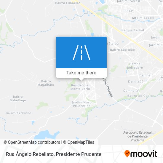 Rua Ângelo Rebellato map