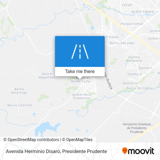 Avenida Hermínio Disaró map