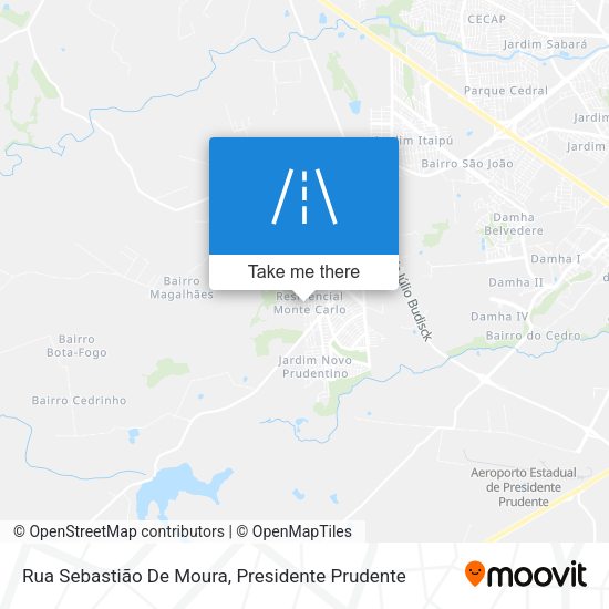 Rua Sebastião De Moura map