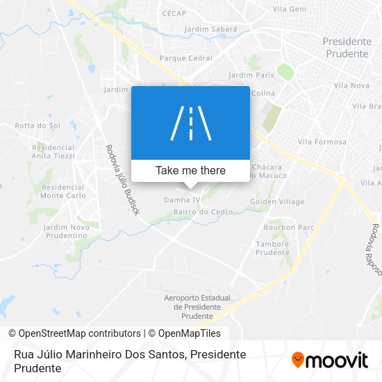 Rua Júlio Marinheiro Dos Santos map