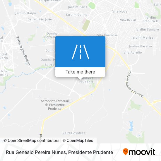 Rua Genésio Pereira Nunes map