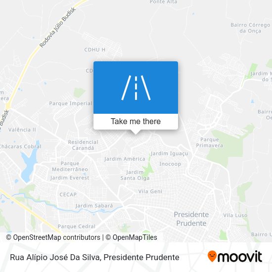 Rua Alípio José Da Silva map