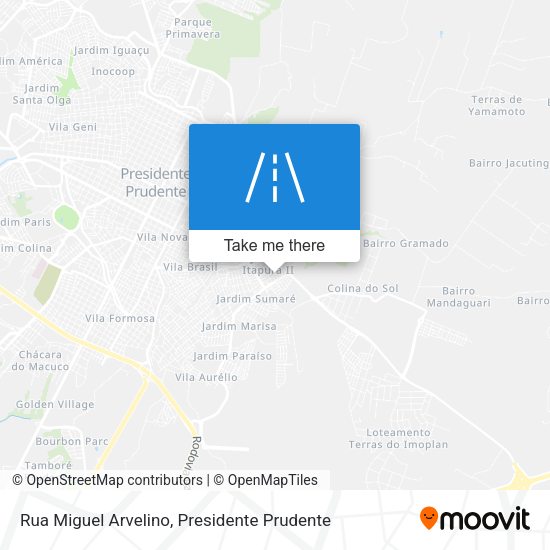 Rua Miguel Arvelino map