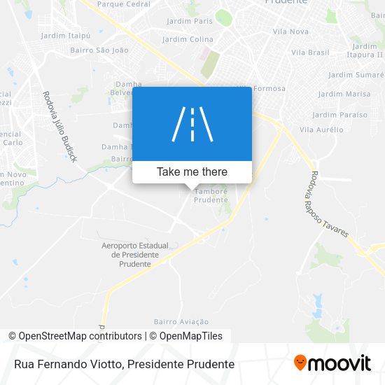 Rua Fernando Viotto map