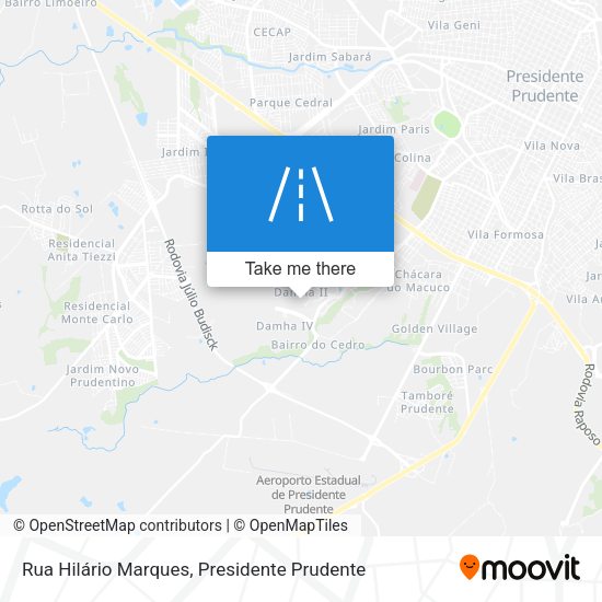 Rua Hilário Marques map