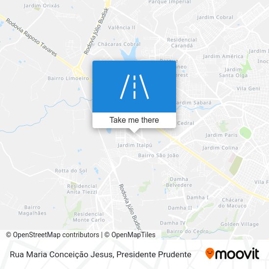Rua Maria Conceição Jesus map
