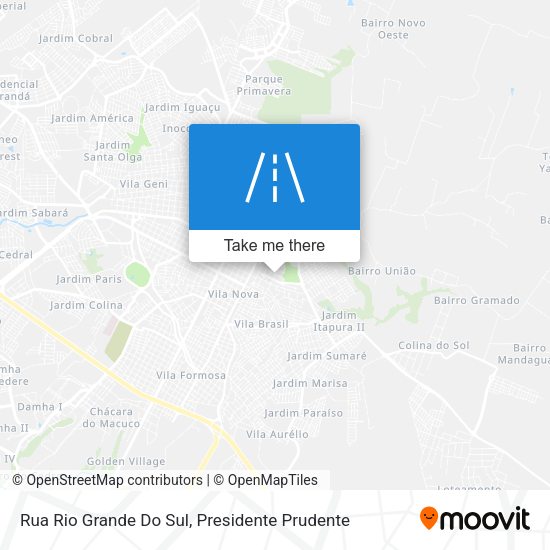 Rua Rio Grande Do Sul map