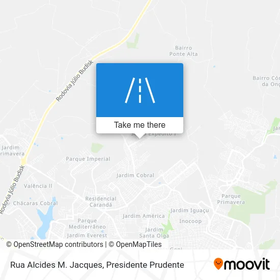 Rua Alcides M. Jacques map