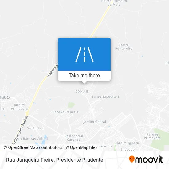 Rua Junqueira Freire map