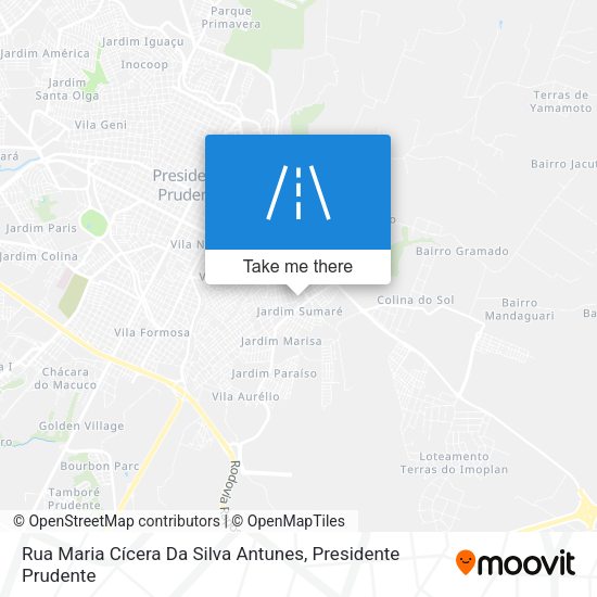Rua Maria Cícera Da Silva Antunes map