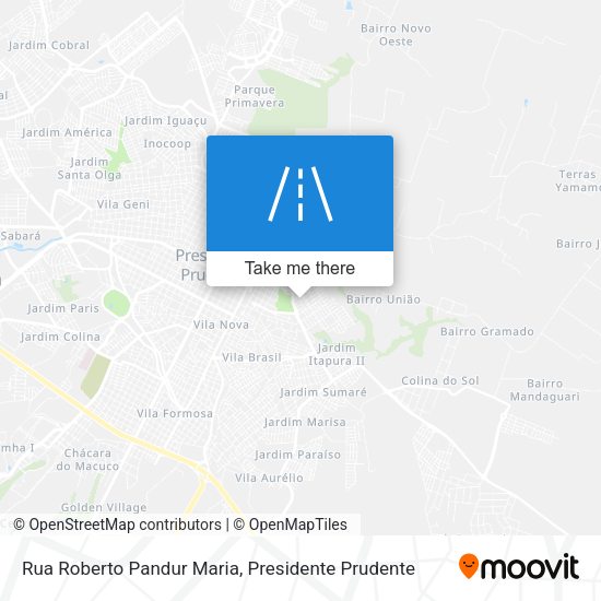 Rua Roberto Pandur Maria map