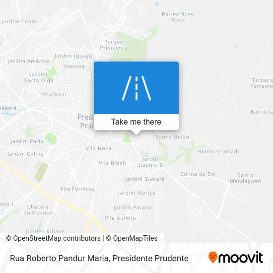 Rua Roberto Pandur Maria map