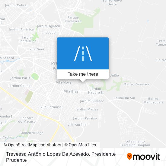 Travessa Antônio Lopes De Azevedo map