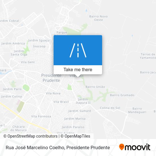 Rua José Marcelino Coelho map