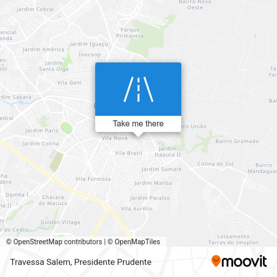 Travessa Salem map