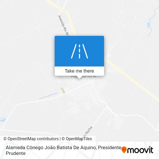 Alameda Cônego João Batista De Aquino map