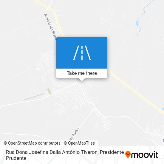 Rua Dona Josefina Dalla Antônio Tiveron map