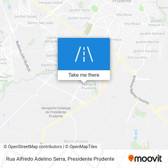 Rua Alfredo Adelino Serra map