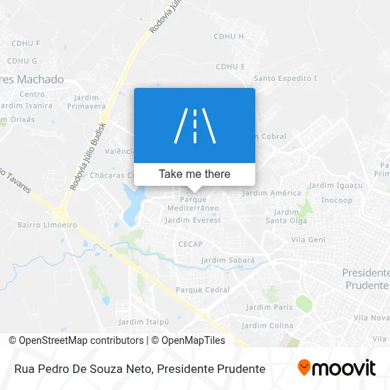 Rua Pedro De Souza Neto map
