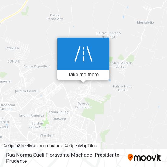 Rua Norma Sueli Fioravante Machado map