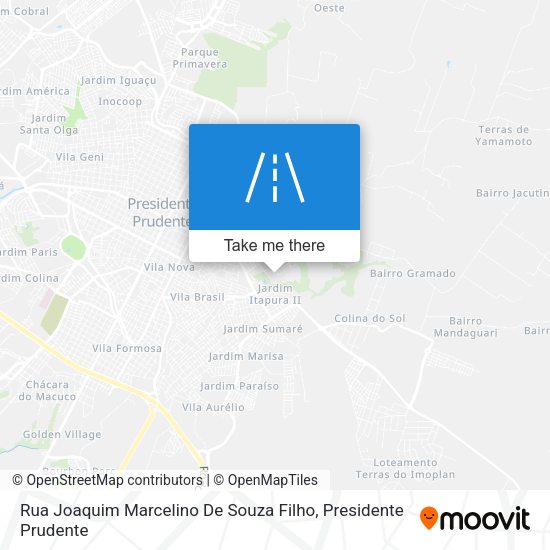 Rua Joaquim Marcelino De Souza Filho map
