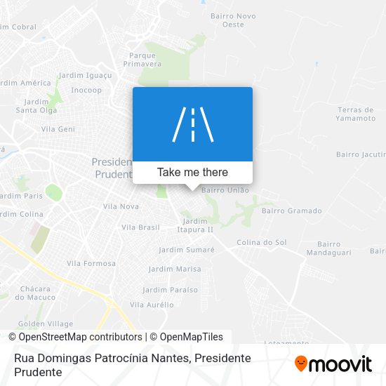 Rua Domingas Patrocínia Nantes map