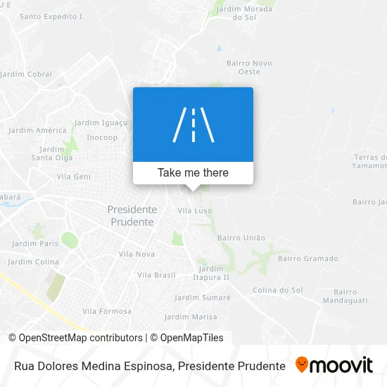 Rua Dolores Medina Espinosa map
