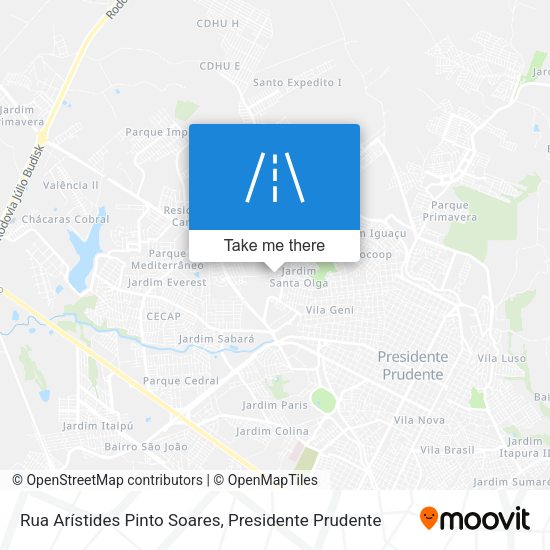 Rua Arístides Pinto Soares map