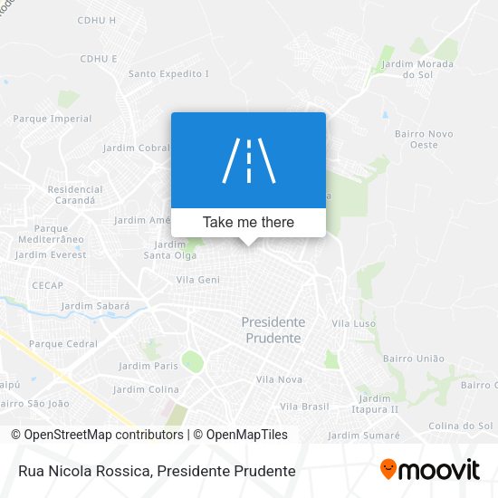 Rua Nicola Rossica map